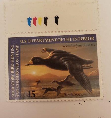 US Department of the Interior $15 stamp (1 of 1)