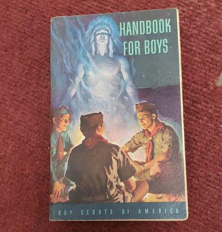 Vintage 1948 Handbook for Boys - Boy Scout of America (1 of 2)