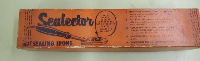 Vintage Sealector heat Sealing Irons: Vintage Sealector heat Sealing Irons
