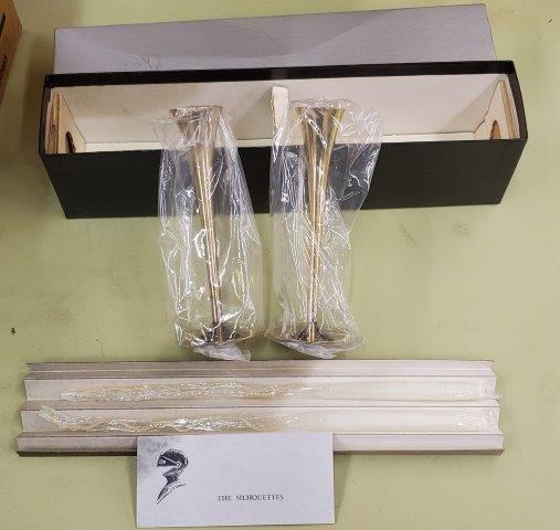 Solingen Candles & Candle Holdrs made in Germany: Hand mad both candle holder and candles also