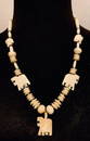 Carved Beaded Necklace