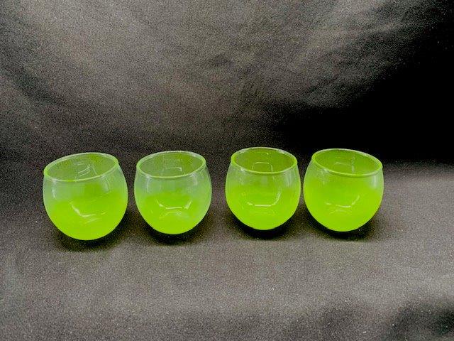 Set of Four Blendo Roli Poli Glasses: Set of four Blendo Roli Poli glasses