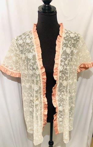 SAO Sher Embroidered Cover Up Coat (1 of 2)