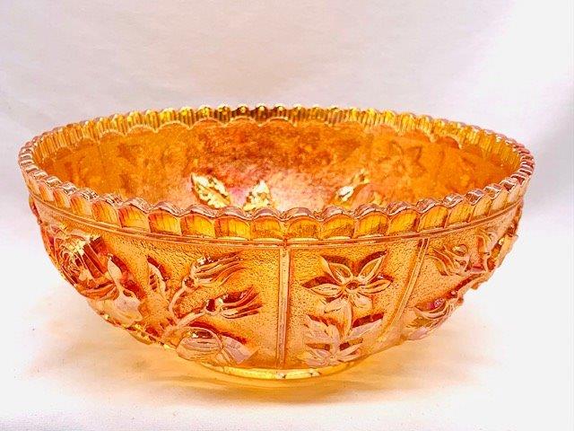 Stunning Luster Rose Marigold by Imperial Glass - Ohio (1 of 3)