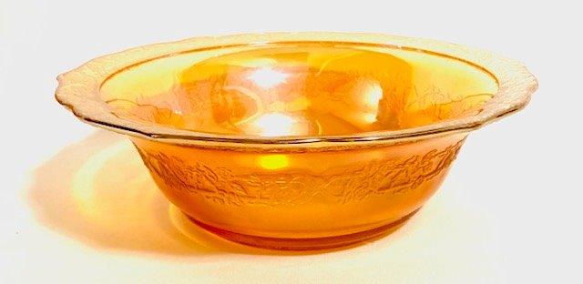Vintage Normandie Veggie Serving Bowl by Federal Glass (1 of 3)