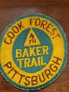 Cook Forest Pittsburgh Baker Trail Patch