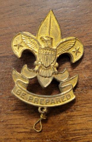 BSA Eagle Pin Be Prepared Pat 1911: BSA Eagle Pin Be Prepared Pat 1911