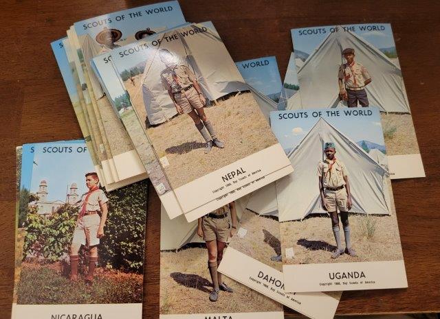 Post Cards 111 Boy Scouts from Around the World (1 of 4)