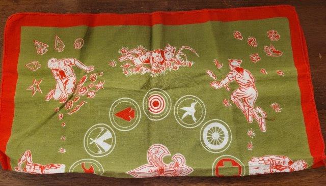 Vintage BSA Handkerchief or Scarf: Vintage BSA Handkerchief or Scarf