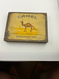 Camel Vintage Tin Cigs Contains: Camel Vintage Tin Cigs Contains