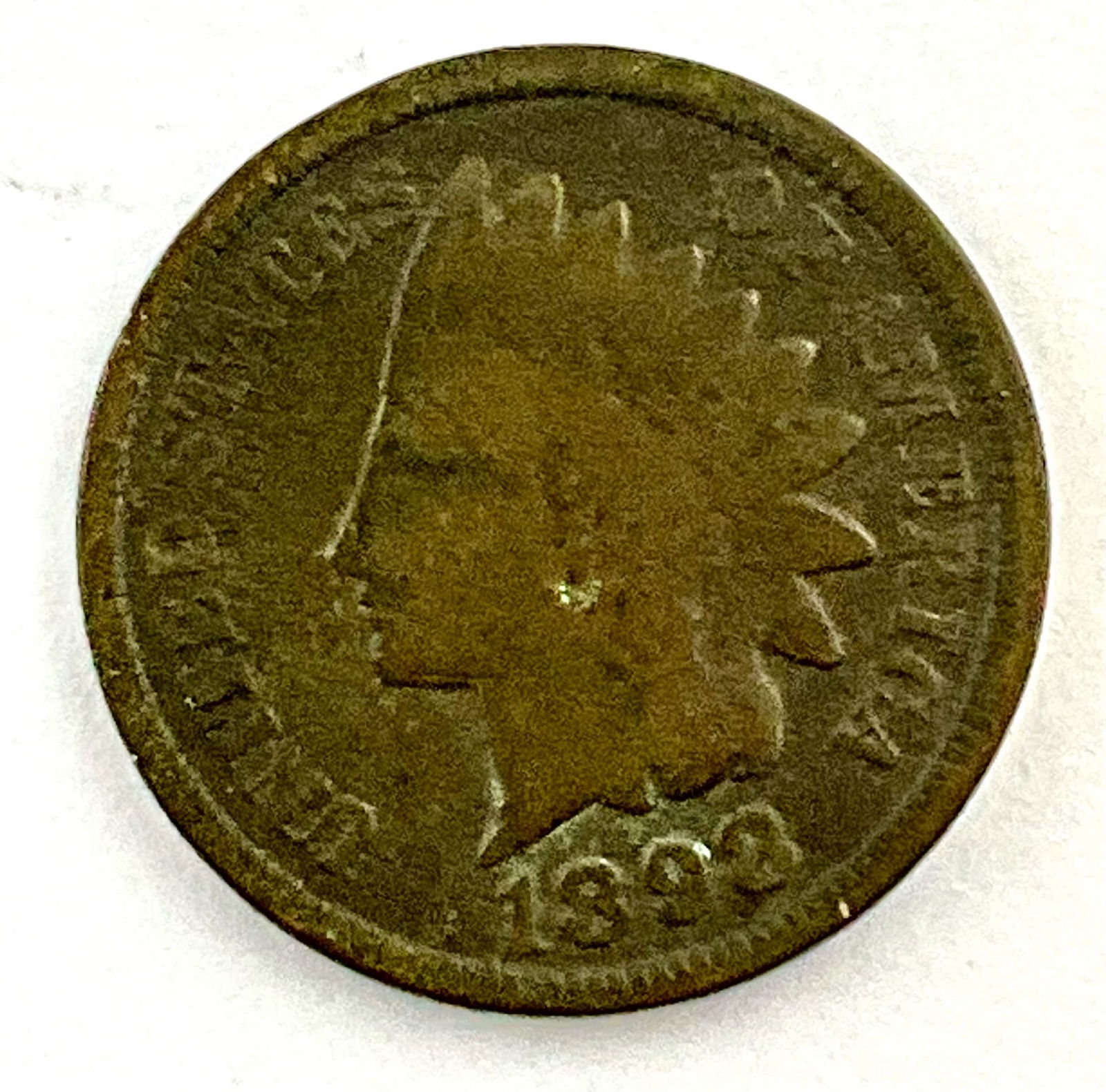 1898 Indian Head Penny (1 of 2)