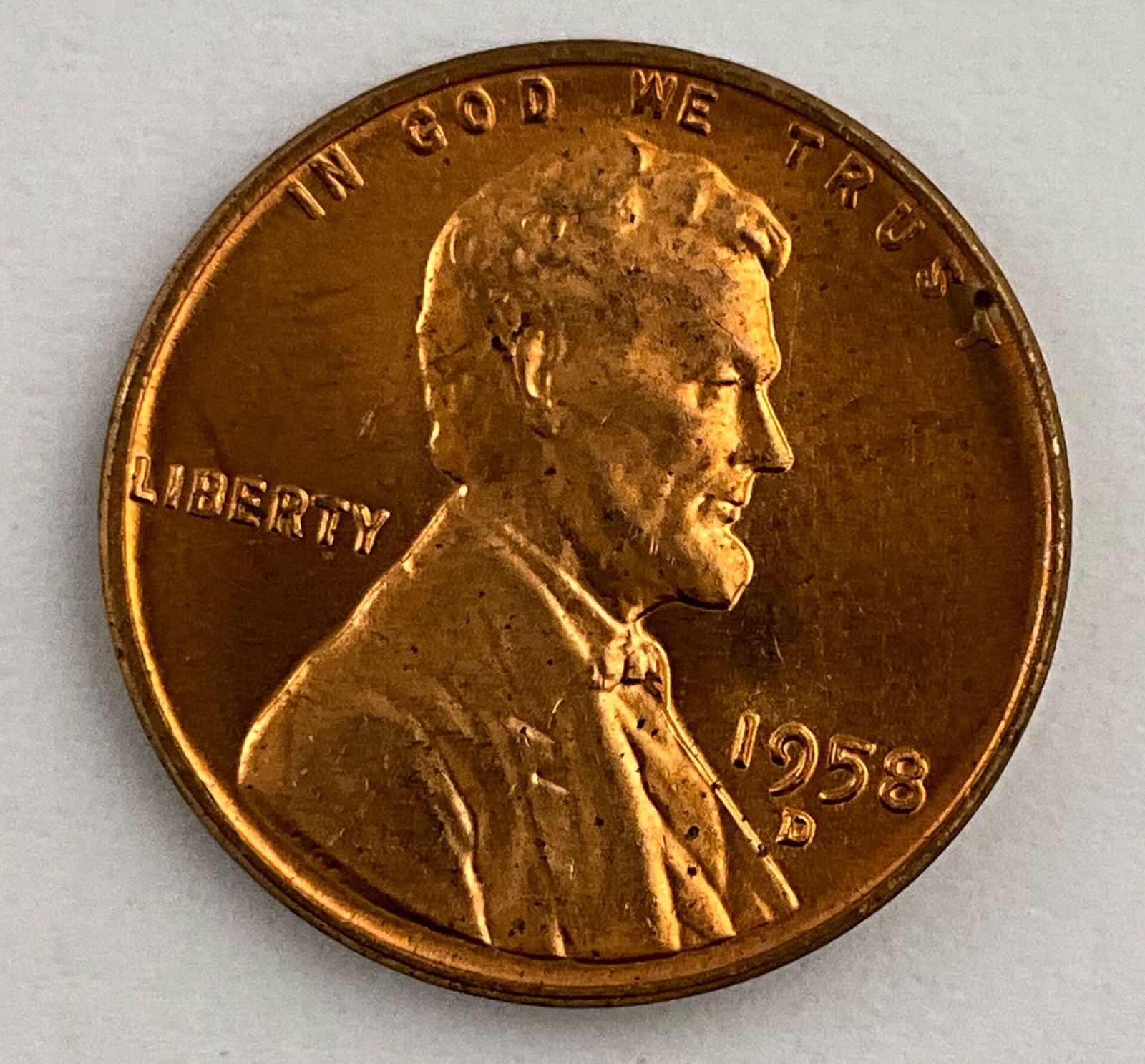 1958-D Wheat Penny (1 of 2)