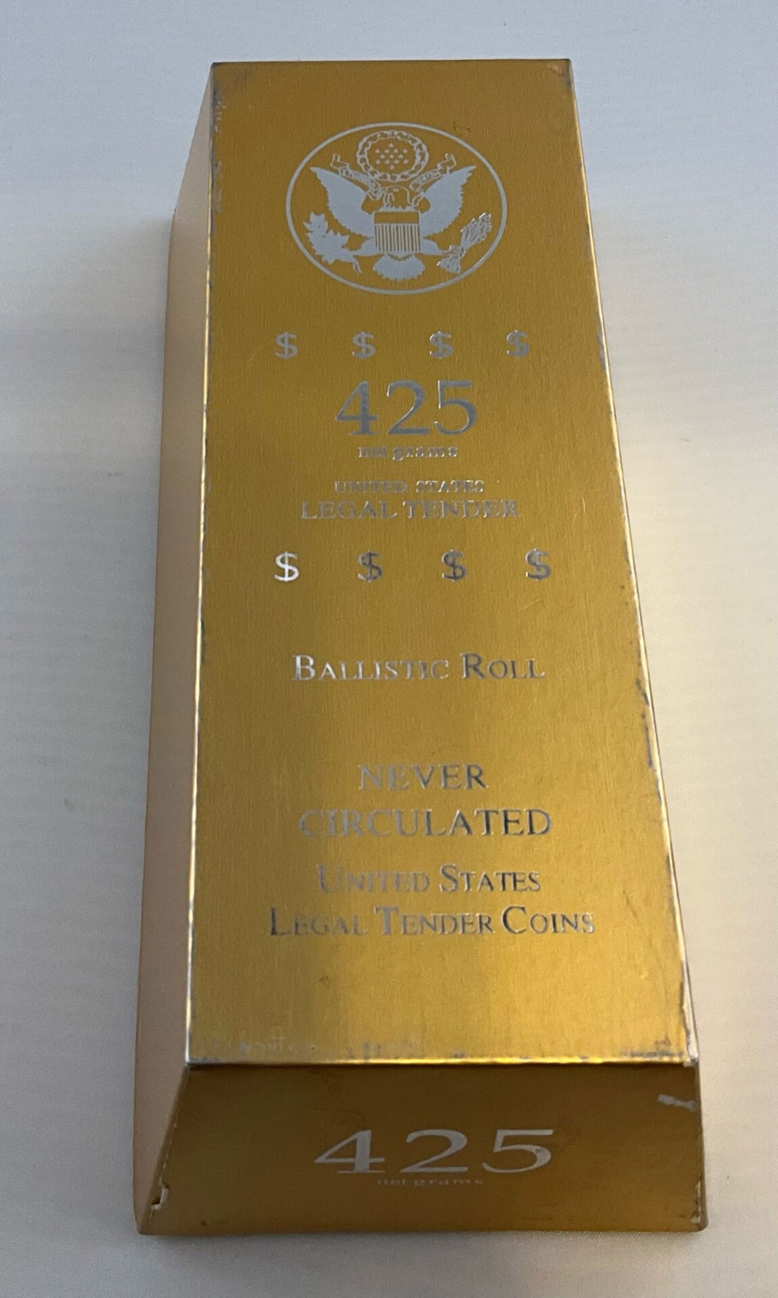 $1 Gold Coins James Garfield 425 net grams Sealed Ballistic Roll Never Circulated (1 of 7)