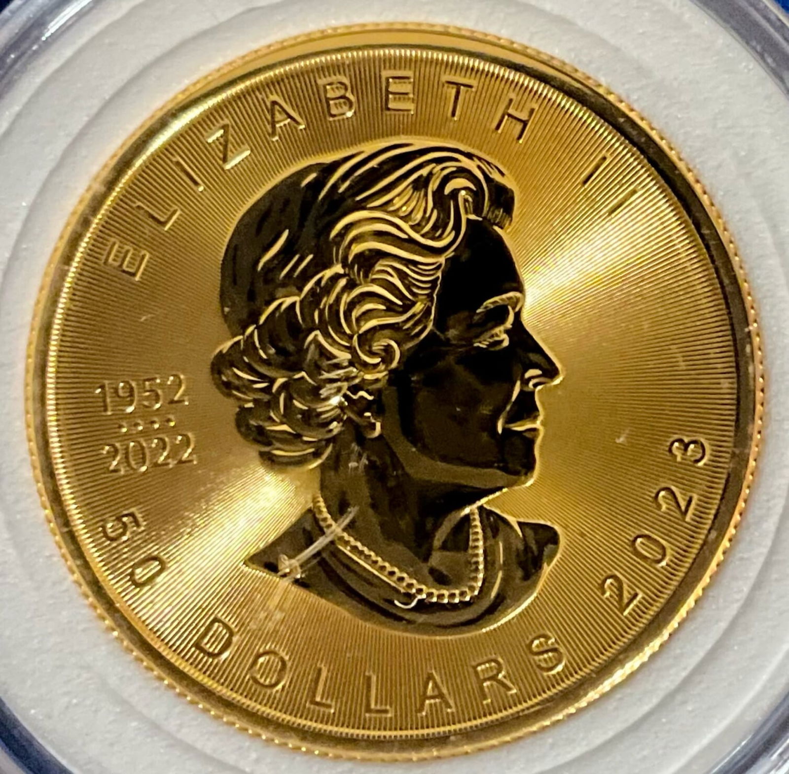2023 $50 Canada Maple Leaf .9999 Fine Gold 1 oz or PUR (1 of 5)