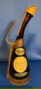 George Dickel Tennessee Sour Mash Whisky Souvenir Glass Bottle in a Leather Holder
