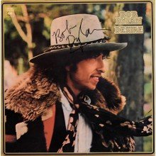 Bob Dylan - Desire signed album (1976): Original Album signed by Bob Dylan