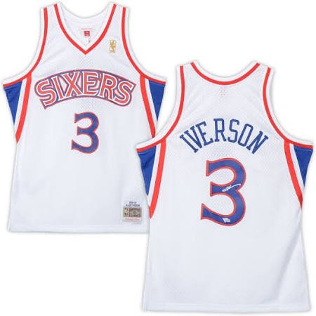 allen iverson 76ers jersey