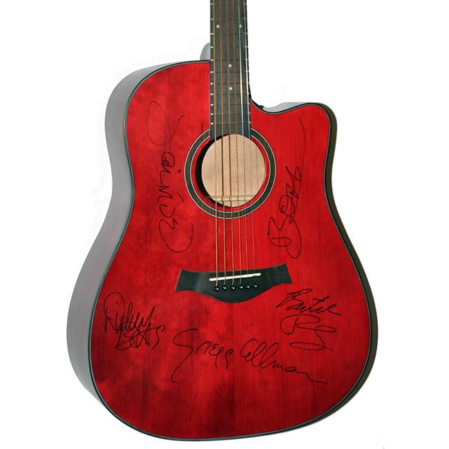 Allman Brothers Signed Guitar (1 of 1)
