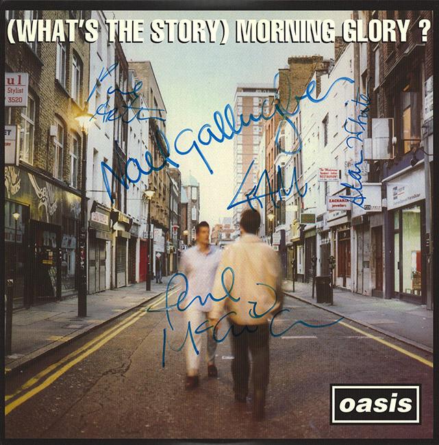 Oasis Band signed (Whats The Story) Mornin Glory? (1 of 1)