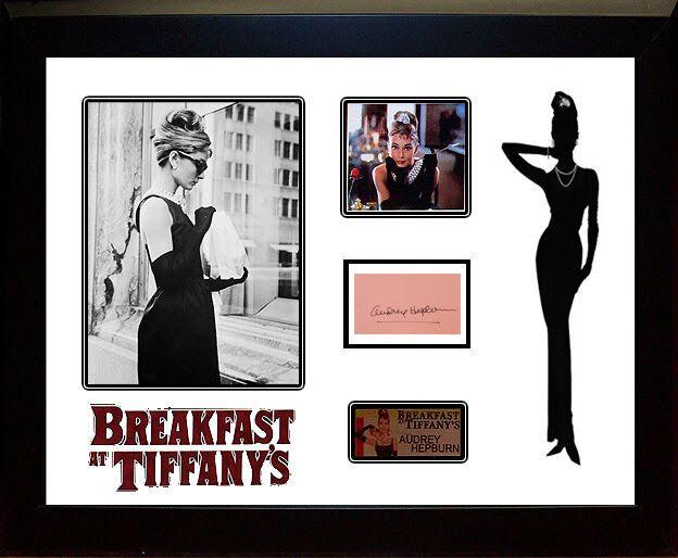 Breakfast At Tiffany's Signed Collage (1 of 1)