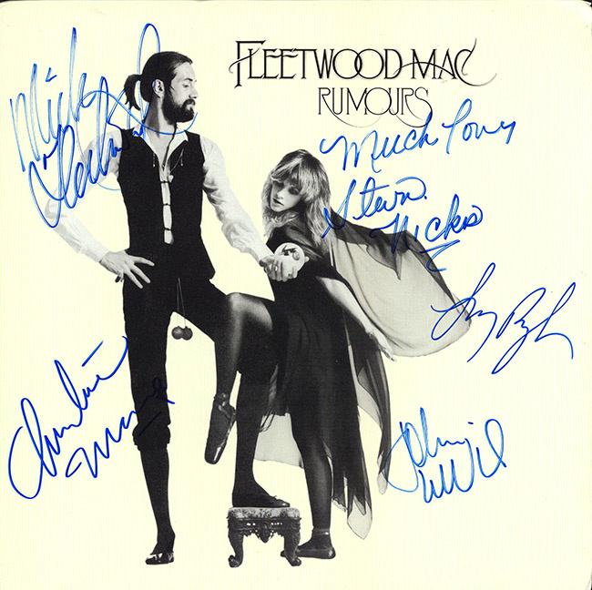 Fleetwood Mac signed Rumours Album (1 of 1)