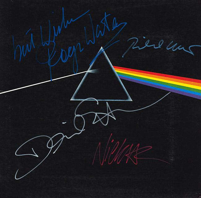 Pink Floyd Signed Dark Side Of The Moon Album (1 of 1)