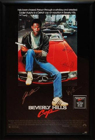 Beverly Hills Cop - Signed Movie Poster: Beverly Hills Cop - Signed Movie PosterSigned by Eddie Murphy, Judge Reinhold, John Ashton, James Russo and Steven Berkoff. This item comes with a Certificate of Authenticity from a third party authen