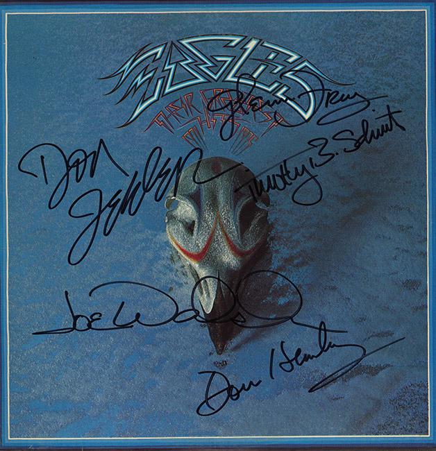 The Eagles Band Signed Their Greatest Hits Album (1 of 1)