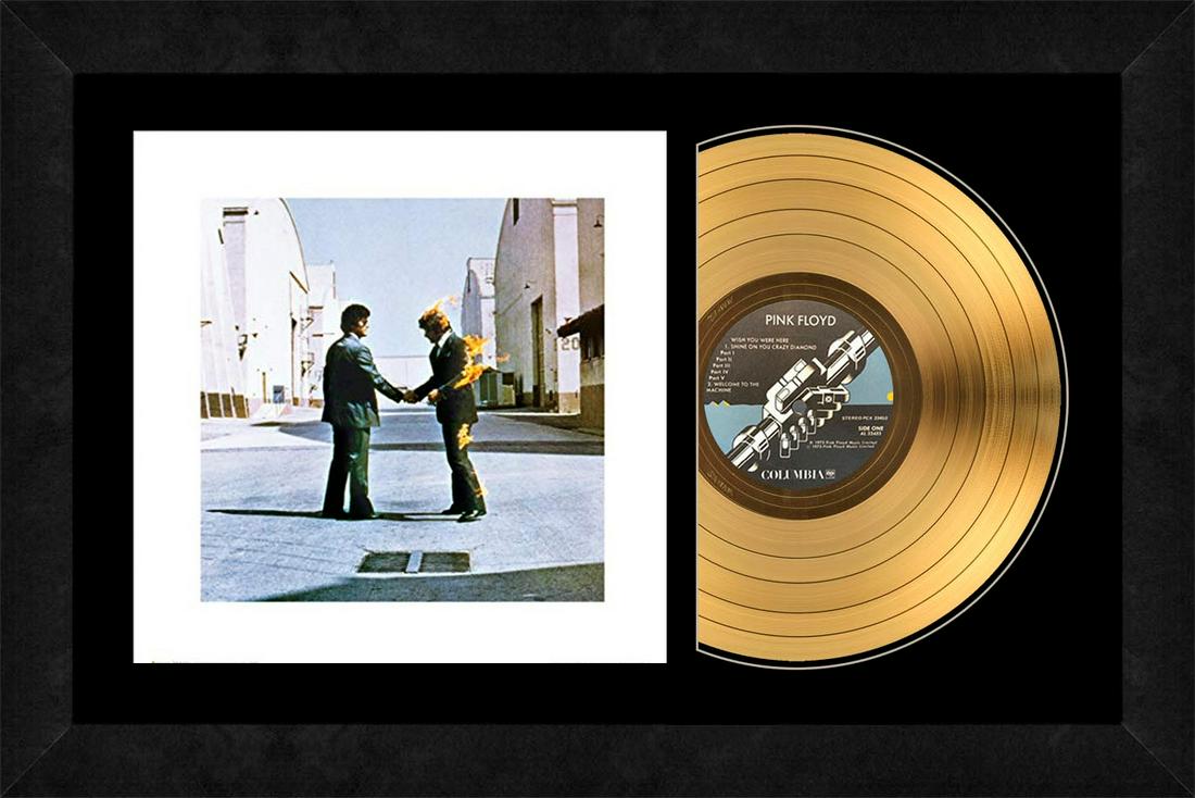 Pink Floyd Gold Plated Record (1 of 1)