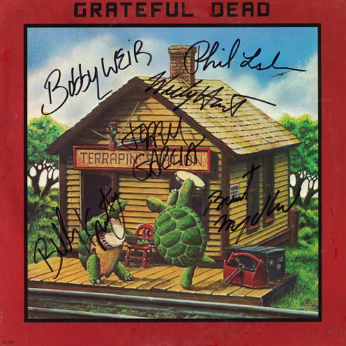 Gratefl Dead Terrapin Station signed Album (1 of 1)