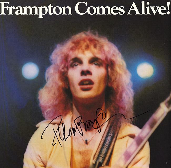 Peter Frampton Frampton Comes Alive signed Album (1 of 1)