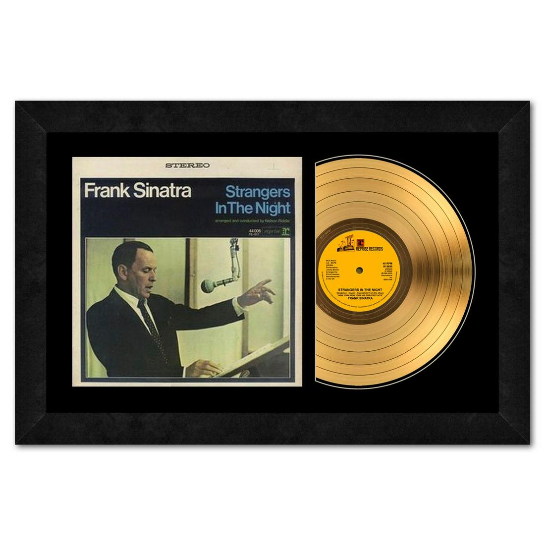 Frank Sinatra 24 Karate gold plated album (1 of 1)