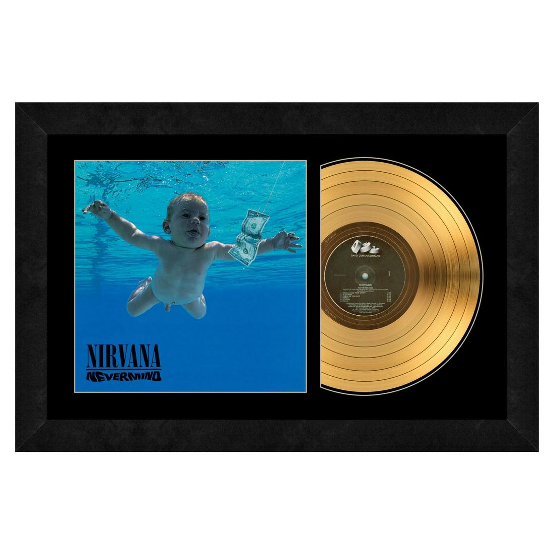 24 Karate gold plated Nirvana album (1 of 1)