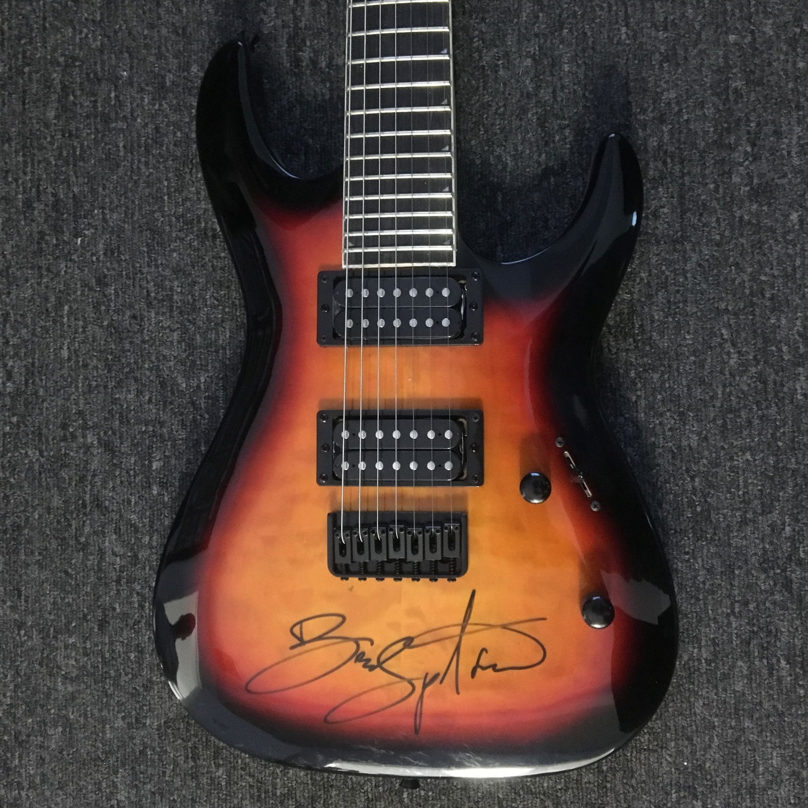 Bruce The Boss Springsteen 7-String Electric Guitar (1 of 1)