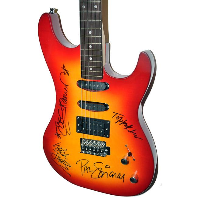 Clash Band Signed Guitar (1 of 1)
