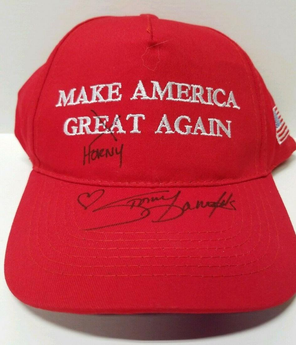 Stormy Daniels signed Make America Horney Again Hat JSA (1 of 1)