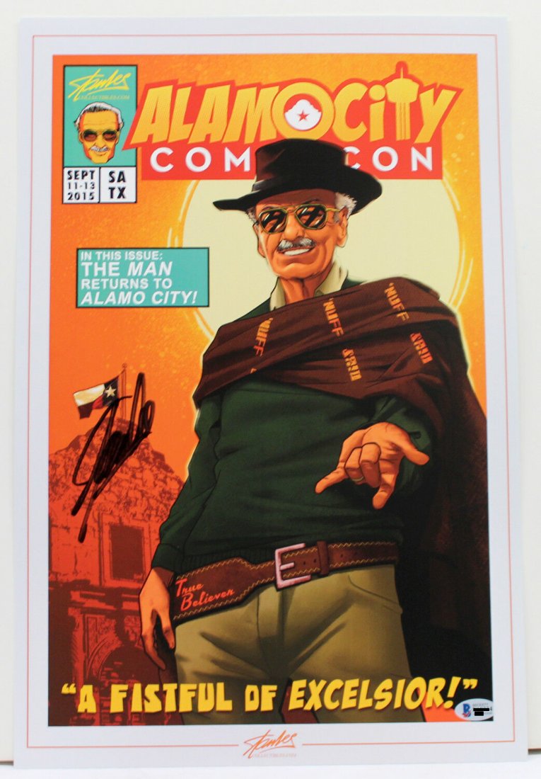 Alamo City Comic Book signed by Stan Lee BECKETT (1 of 1)