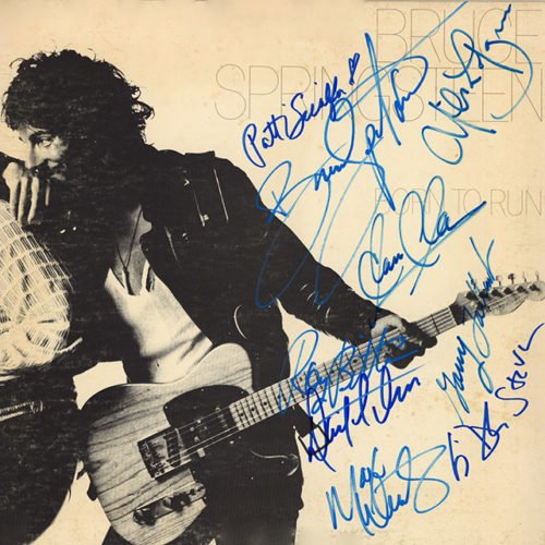 Bruce Springsteen Born to Run signed Album (1 of 1)