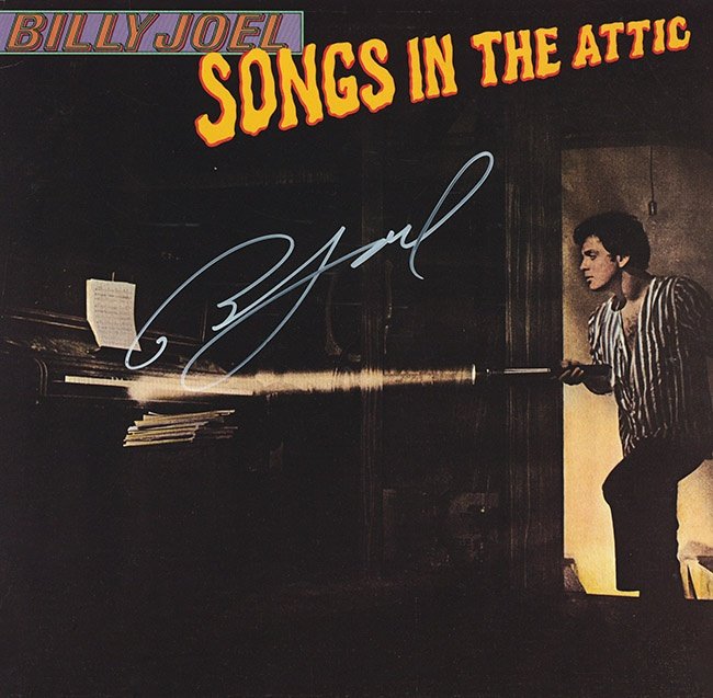 Signed Billy Joel album (1 of 1)
