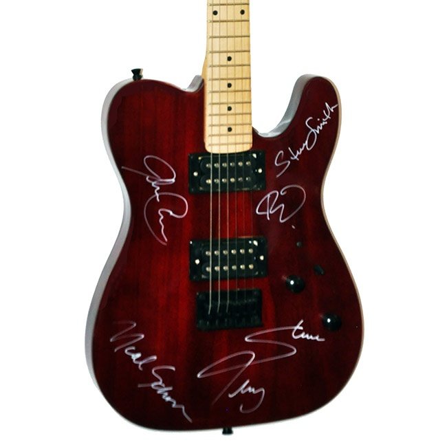 Journey signed guitar (1 of 1)