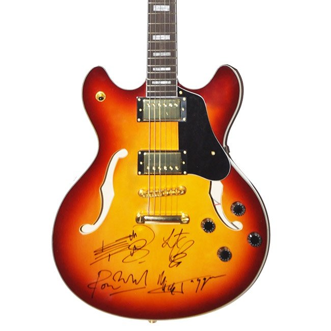 Signed Rolling Stones Guitar (1 of 1)