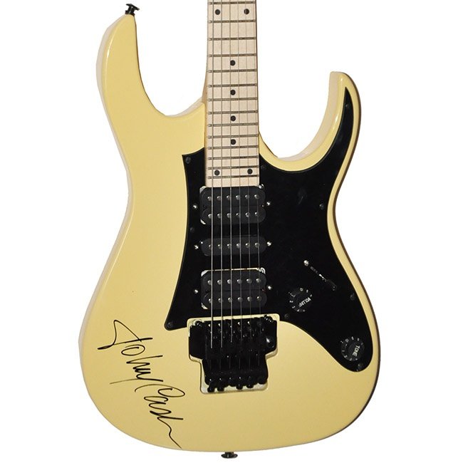 Signed Johnny Cash guitar (1 of 1)