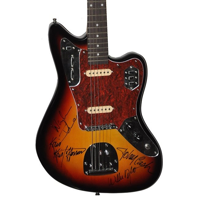 Signed Highwayman Guitar (1 of 1)