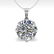 2 ctw Diamond Solitaire Necklace 18K White Gold - 2