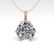 1 ctw Diamond Solitaire Necklace 18K Rose Gold - 2