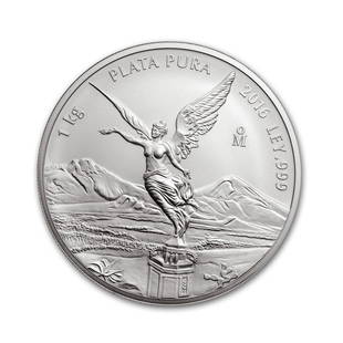 2016 Mexico 1 kilo Silver Libertad BU (In Capsule): 1 pc. 2016 Mexico 1 kilo Silver Libertad BU (In Capsule)