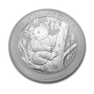 2013 Australia 1 kilo Silver Koala BU: 1 pc. 2013 Australia 1 kilo Silver Koala BU