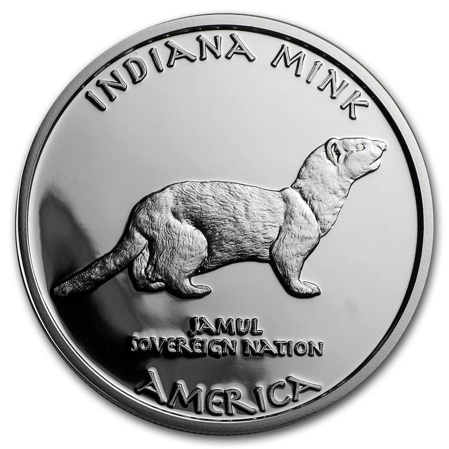 2017 1 oz Silver Proof State Dollars Indiana Miami Mink: 2017 1 oz Silver Proof State Dollars Indiana Miami Mink Your winning item will match the quality of the product shown. Dates will be according to listing, may or may not vary.
