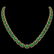 56.69 ctw Jade & Diamond Micro Pave Halo Necklace 10k