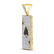 10kt Yellow Gold Mens Round Black Color Enhanced - 2